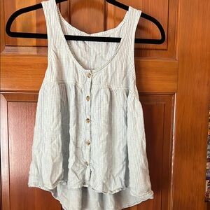 O'Neill Cream Sleeveless Relaxed Tank Top
